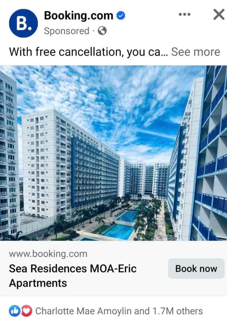 Sea Residences Moa-Eric Apartments Manila Exterior foto